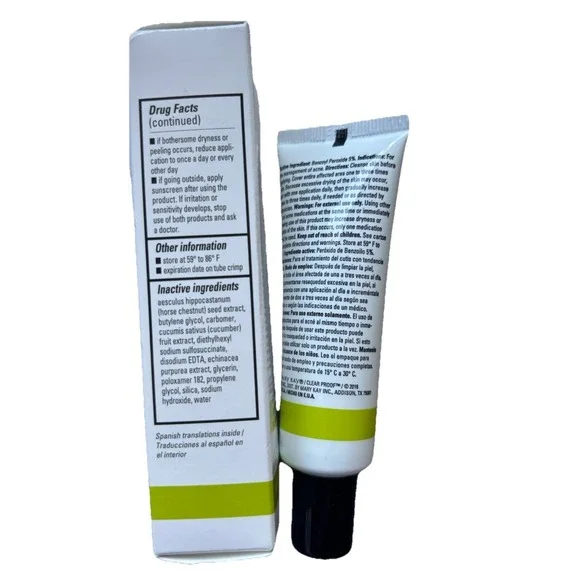 Mary Kay Clearproof Acne Treatment Gel 1oz Expired: 02/24 - Picture 2 of 6